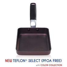 Load image into Gallery viewer, TeChef - Tamagoyaki Japanese Omelette Pan/Egg Pan, Coated with New Safe Teflon Select - Colour Collection/Non-Stick Coating (PFOA Free) / (Aubergine Purple) / Made in Korea (Medium)
