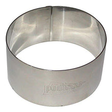 Load image into Gallery viewer, Patisse Food/Cake Ring 2-3/4&quot;(7 cm) diam. and 1-3/8&quot; high, Stainless Steel, 2.75&quot;, Steel
