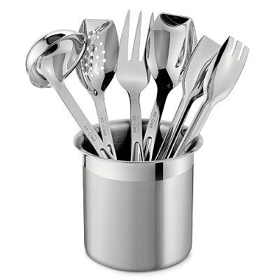 All-Clad Stainless Steel Cook & Serve Tool Set, 6-Piece