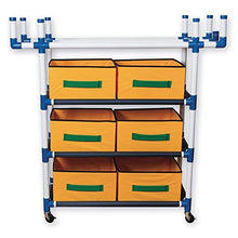 Load image into Gallery viewer, S&amp;S Worldwide S&amp;SA 4 Level Cart with 6 Baskets
