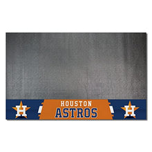 Load image into Gallery viewer, FANMATS MLB Houston Astros Vinyl Grill Mat, 12155, Black, 26&quot;x42&quot;
