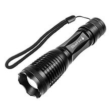 Load image into Gallery viewer, BlueFire 1200 Lumen Super Bright CREE XM-L2 LED Handheld Flashlight with Adjustable Focus and 5 Light Modes, Outdoor LED Torch, Tactical Flashlight for Camping &amp; Hiking
