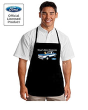Load image into Gallery viewer, Lucky Ride Man&#39;s Best Friend Ford Truck Apron, Black
