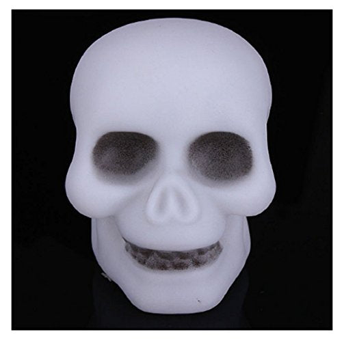 Colorful Flash LED Skull Night Light Lamp Party Decoration Gift by 24/7 store