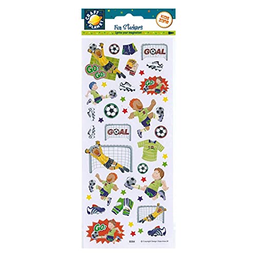 Craft Planet Fun Stickers Football Match