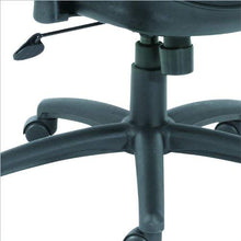 Load image into Gallery viewer, Boss Office Products Leather Task Chair with Loop Arms in Black
