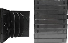 Load image into Gallery viewer, (10) Quad Black 29MM DVD Cases with M-Lock Hub
