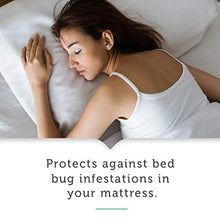 Load image into Gallery viewer, AllerEase Ultimate Protection and Comfort Waterproof, Bed Bug, Antimicrobial Zippered Mattress Protector - Prevent Collection of Dust Mites and Other Allergens, Vinyl Free, Hypoallergenic, Twin Sized
