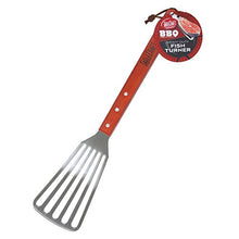 Load image into Gallery viewer, TableCraft BBQ Series 4pc Heavy Duty 18&quot; Stainless Spatula, Tongs &amp; Fork Set
