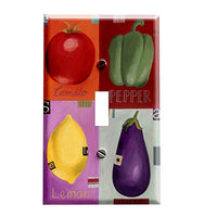 Fruits and Vegetables Switchplate - Switch Plate Cover