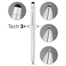 Load image into Gallery viewer, Cross Tech3+ Lustrous Chrome Multi-Function Pen with Stylus and 0.5mm Lead
