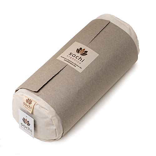 Sachi Organics Buckwheat Cylinder Neck Pillow