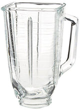 Load image into Gallery viewer, Oster 5-Cup Glass Square Top Blender Jar, Square Top,Clear
