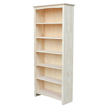 Load image into Gallery viewer, International Concepts Bookcase, 72-Inch, Unfinished
