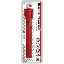 Load image into Gallery viewer, Maglite ML300L LED 3-Cell D Flashlight, Red
