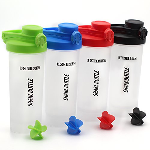 Shaker Cup - 24oz BPA-free Protein Powder Shaker Cup - Leak Proof