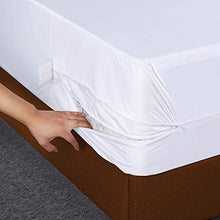 Load image into Gallery viewer, Utopia Bedding Waterproof Box Spring Encasement King 120 GSM, Breathable, Zippered, Fits 11 Inches Deep, Easy Care
