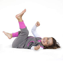 Load image into Gallery viewer, Baby Deedee Kicker Sack with Feet Sleep Bag, Slate, 2-4T
