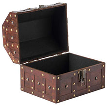 Load image into Gallery viewer, Vintiquewise(TM) Vintage Caribbean Pirate Chest
