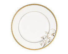 Load image into Gallery viewer, Lorren Home Trends La Luna Bone China 57-Piece 24K Gold Floral Design Dinnerware Set, Service for 8
