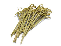 Bamboo Knot Cocktail & Hors' D'oeuvre Picks - Set of 100 (4.5 inches)