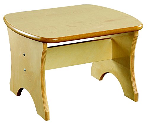 Bird in Hand 1301533 Family Living Room Center End Table, Birch Wood, 16