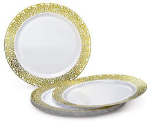 Load image into Gallery viewer, &quot; Occasions &quot; 120 Plates Pack,(60 Guests) Premium Wedding Party Disposable Plastic Plates Set  60 X

