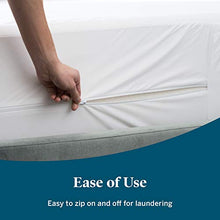 Load image into Gallery viewer, LUCID Encasement Mattress Protector - Completely Surrounds Mattress for Waterproof, Allergen Proof, Bed Bug Proof Protection -15 Year Warranty - Twin size
