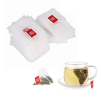 Tea Filter Bags, Disposable Nylon Tea Infuser Bag Spice Filter Tea Strainer Bags With String, Pack of 100