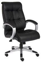Load image into Gallery viewer, Boss Office Products Double Plush High Back Executive Chair in Black

