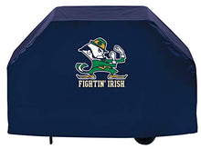 Load image into Gallery viewer, 60&quot; Notre Dame (Leprechaun) Grill Cover by Holland Covers
