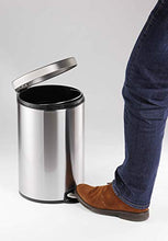 Load image into Gallery viewer, Durable 20 Litre Stainless Steel Pedal Bin
