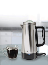 Load image into Gallery viewer, Capresso 12 Cup Perk Coffee Maker, Stainless Steel
