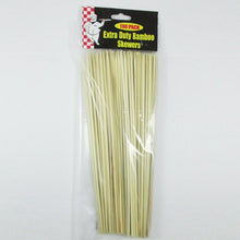 Load image into Gallery viewer, 100 Ct Bamboo Skewers 10&quot; Inch Wood Sticks BBQ Kabob Fondue Grilling Party Grill
