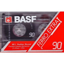 Load image into Gallery viewer, BASF 90 Ferro Extra I IEC I Vintage Audio Cassette Tape
