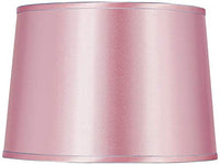 Sydnee Pale Pink Satin Medium Drum Lamp Shade 14
