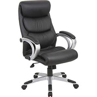 Lorell High-Back Executive Chair, 27-Inch by 30-Inch by 46-1/2-Inch, Black