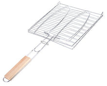 Load image into Gallery viewer, BBQ Tools Barbecue Essential Grilled Fish Clip Grilled Fish Mesh Folder
