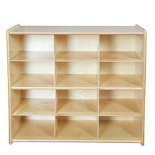 Load image into Gallery viewer, Contender 12-Cubby Wood Storage Unit
