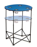 Picnic Plus Portable Round Tailgate Table Extends From 24