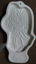 Load image into Gallery viewer, Longaberger Pottery 1994 Angel Series HOPE Cookie Mold by Longaberger
