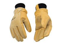 Load image into Gallery viewer, Kinco Lined Heavy Duty Premium Grain &amp; Suede Pigskin Driver with Knit Wrist
