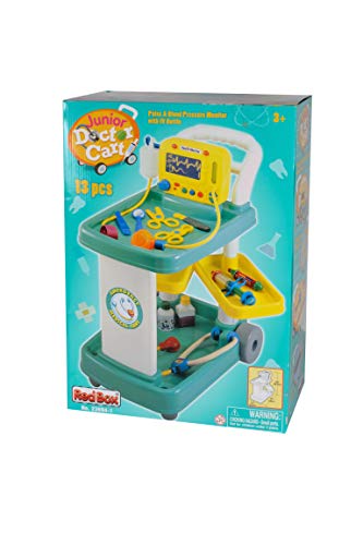 Constructive Playthings Deluxe Doctor Cart Playset