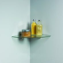 Load image into Gallery viewer, Knape &amp; Vogt Vogt Kt-0134-1212Sn Decorative Corner Glass Shelf Kit L X 12 in W, 12 x 12&quot;
