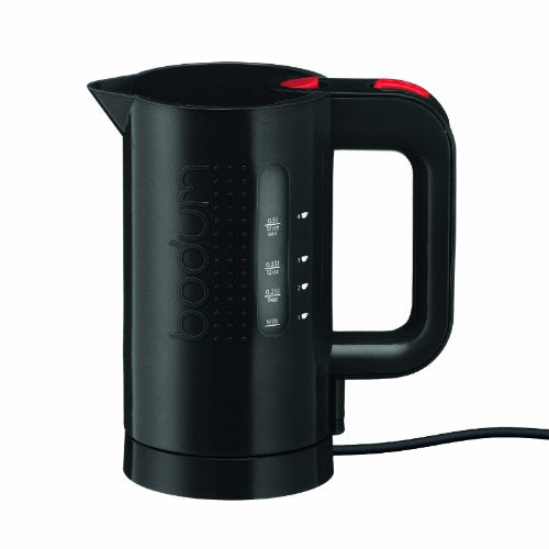 Bodum Bistro Electric Water Kettle, 17 Ounce, Black