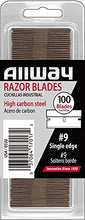 Load image into Gallery viewer, ALLWAY Single Edge Razor Blades, 100-Pack
