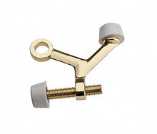 Load image into Gallery viewer, Classic Design Hinge Pin Door Stop Bright Brass
