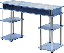 Load image into Gallery viewer, Convenience Concepts Designs2Go No Tools Student Desk, Blue
