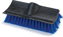 Load image into Gallery viewer, CFS 3619014 Flo-Pac Dual Surface Plastic Block Floor Scrub with Rubber Squeegee, Polypropylene Bristles, 10&quot; Length x 4-1/2&quot; Width x 3-1/2&quot; Height Block, Blue (Pack of 12)
