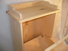 Load image into Gallery viewer, Kenzie&#39;s Kreations Handcrafted Wooden Trash Can, 13 Gallon

